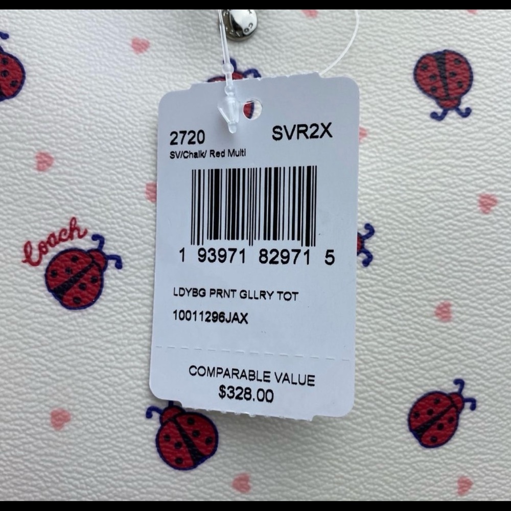 NWT Coach Lady Bug Tote and Wallet - Picture 4 of 8